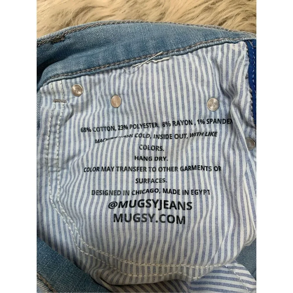 Mugsy Jeans Men Fit Grands Slim Straight Demin FLX4NSL 28x30